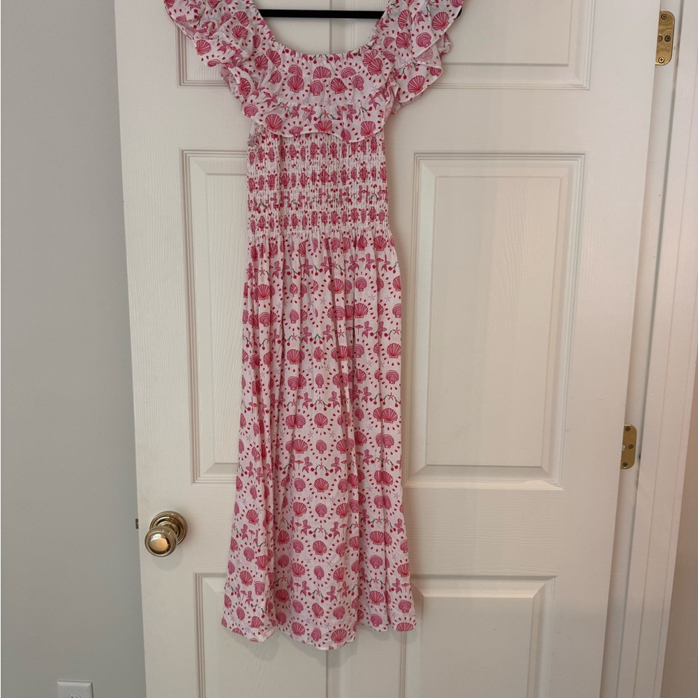 Hill House Akilah Nap Dress Dress in Mermaid Print